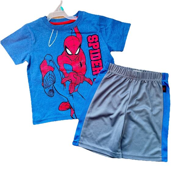 Spider-Man Toddler 2PC Set Top And & NWT - Size 3T - Picture 1 of 9